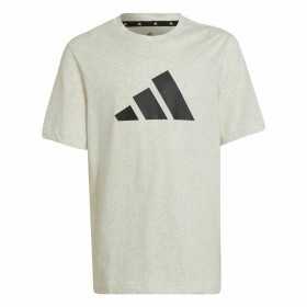 Barn T-shirt med kortärm Adidas Future Icons Grå