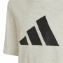 Barn T-shirt med kortärm Adidas Future Icons Grå