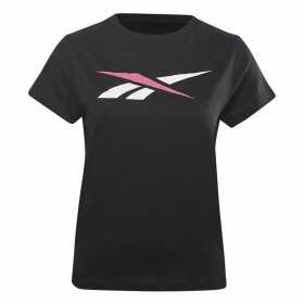 Women’s Short Sleeve T-Shirt Reebok Vector Black