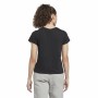 Damen Kurzarm-T-Shirt Reebok Vector Schwarz