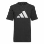 Barn T-shirt med kortärm Adidas Future Icons Svart