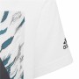 T shirt à manches courtes Enfant Adidas Water Tiger Graphic Blanc