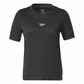 Women’s Short Sleeve T-Shirt Reebok Tape Pack Black