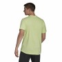 Herren Kurzarm-T-Shirt Adidas Aeroready Designed 2 Move grün