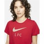T-shirt med kortärm Dam Nike Liverpool FC Röd