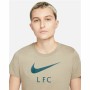 Damen Kurzarm-T-Shirt Nike Liverpool FC Braun