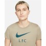 T-shirt à manches courtes femme Nike Liverpool FC Marron