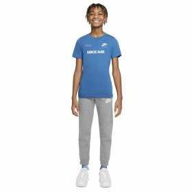 Child's Short Sleeve T-Shirt Nike Air Blue