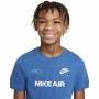 Barn T-shirt med kortärm Nike Air Blå