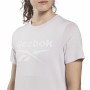 Women’s Short Sleeve T-Shirt Reebok Identity Light Pink