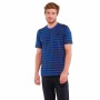 Herren Kurzarm-T-Shirt Adidas Stripty SJ Blau