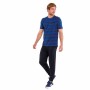 Herren Kurzarm-T-Shirt Adidas Stripty SJ Blau