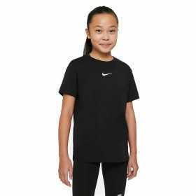 Barn T-shirt med kortärm Nike Sportswear Svart