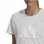 T-shirt med kortärm Dam Adidas Future Icons Rosa