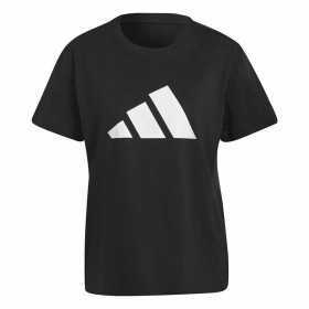 Herren Kurzarm-T-Shirt Adidas Future Icons Schwarz