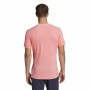 T-shirt med kortärm Herr Adidas Freelift Rosa
