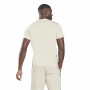 T-shirt à manches courtes homme Reebok Identity Tape Beige