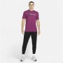 Herren Kurzarm-T-Shirt Nike Dri-Fit Violett