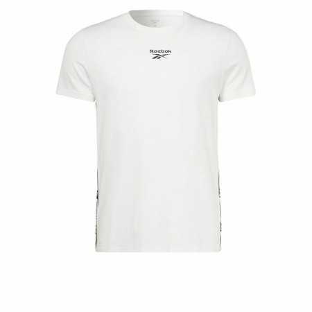 T-shirt med kortärm Herr Reebok Tape Vit