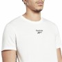 Herren Kurzarm-T-Shirt Reebok Tape Weiß