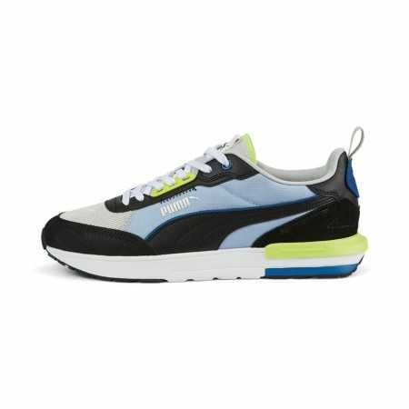 Herren Sneaker Puma R22 Blau Gelb