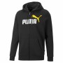 Herren Sweater mit Kapuze Puma Essentials Two Tone Schwarz