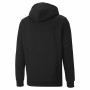 Herren Sweater mit Kapuze Puma Essentials Two Tone Schwarz