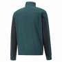 Men’s Sweatshirt without Hood Puma Fit Woven Training Green
