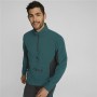 Herren Sweater ohne Kapuze Puma Fit Woven Training grün