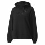 Sweat à capuche femme Puma Noir