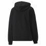 Sweat à capuche femme Puma Noir