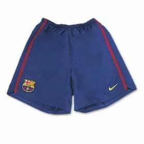 Short de Sport pour Homme Nike FC Barcelona Home 06/07 Football Bleu