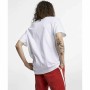 Men’s Short Sleeve T-Shirt Nike AR4997 101 White Men