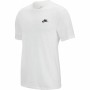 Herren Kurzarm-T-Shirt Nike AR4997 101 Weiß Herren