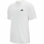 T-shirt à manches courtes homme Nike AR4997 101 Blanc Homme