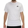 Herren Kurzarm-T-Shirt Nike AR4997 101 Weiß Herren