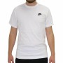 T-shirt à manches courtes homme Nike AR4997 101 Blanc Homme