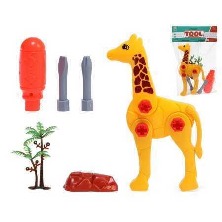 djur Giraff Skruva och skruva loss