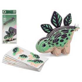 3D Puzzle Dino Green 18 x 8 cm