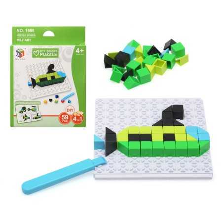 3D Puzzle Submarine 17 x 13,5 cm