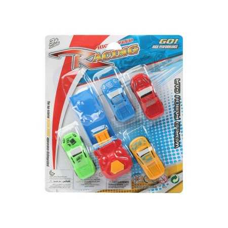 Racing car Multicolour Launcher 4 Pieces