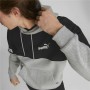 Men’s Hoodie Puma Power Colorblock Grey