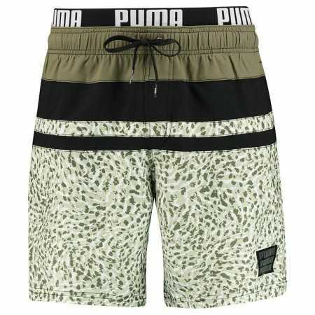 Baddräkt Herr Puma Swim Heritage Stripe Persimon