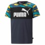 Barn T-shirt med kortärm Puma Essentials+ Kamouflage Pojkar Svart
