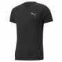 T-shirt med kortärm Herr Puma Evostripe Svart Män