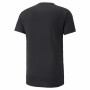 Men’s Short Sleeve T-Shirt Puma Evostripe Black Men