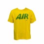 Herren Kurzarm-T-Shirt Nike Air grün Gelb