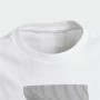 T-shirt med kortärm Barn Adidas Sportswear Iron Man Graphic Vit