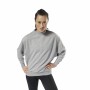 Damen Sweater ohne Kapuze Reebok Terry Crew Hellgrau