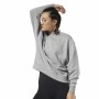 Damen Sweater ohne Kapuze Reebok Terry Crew Hellgrau